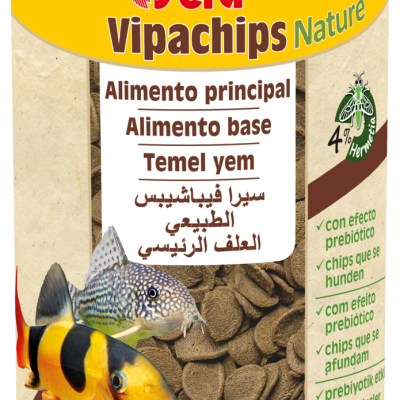 Sera Vipachips Nature - Alimento principal para peixes de fundo