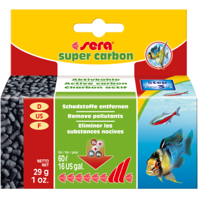 Sera Super Carbon - Carvão ativado especial