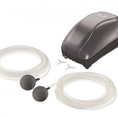 Pontec PondoAir Set 900 - Bomba de ar de alta capacidade para lagos - 900L/h