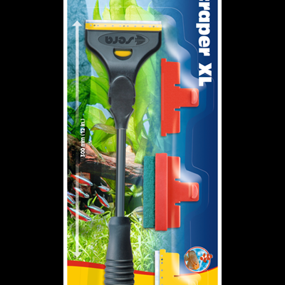 Sera scraper XL 30 cm - Limpa-vidros para aquário