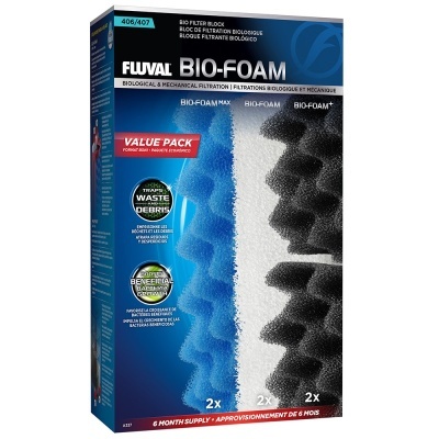 Pack Bio-Foam Filtrante para filtros Fluval séries 06/07