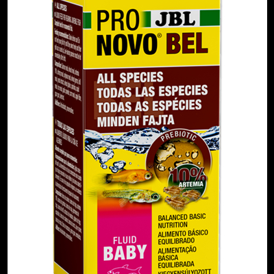 JBL Pronovo Bel Fluid Baby- Alimento líquido para alevins e peixes juvenis