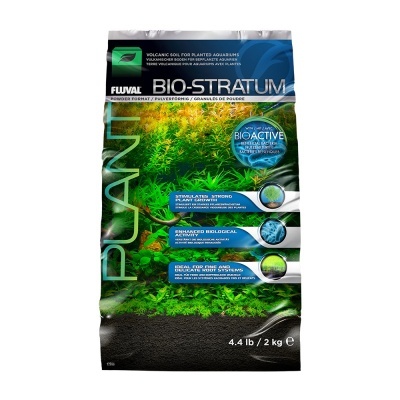 Fluval Bio-Stratum Plant - Substrato fértil biológico para aquários plantados