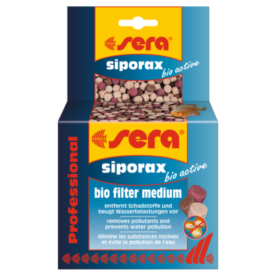 Sera siporax bio active Professional - grânulos com filtragem biológica ativa
