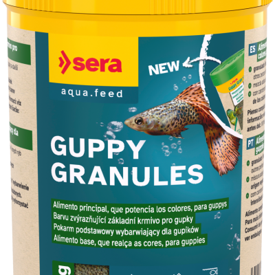 Sera Guppy Granules - Alimento granulado para guppies
