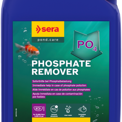 Sera Pond Phosphate Remover - neutralizador de fosfato para lagos