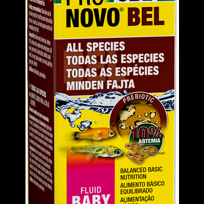 JBL Pronovo Bel Fluid Baby- Alimento líquido para alevins e peixes juvenis