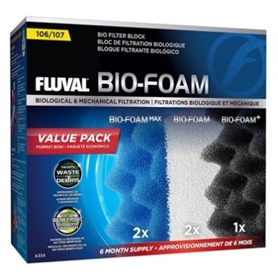 Pack Bio-Foam Filtrante para filtros Fluval séries 06/07