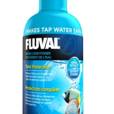 Fluval Aquaplus - Condicionador de água e anti-cloro para aquário