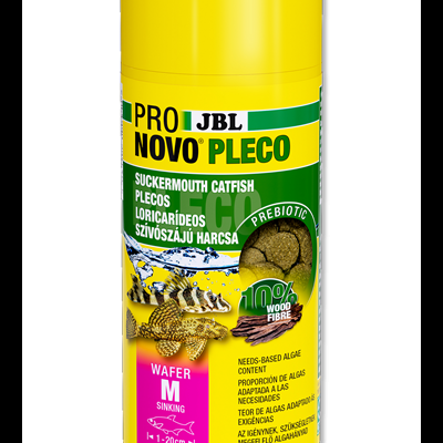 JBL PRONOVO PLECO WAFER M - Alimento em pastilhas para peixes de fundo