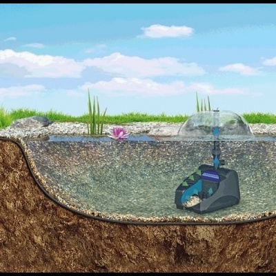 Pontec PondoRell 5000 UVC - Filtro interno com UV para lagos