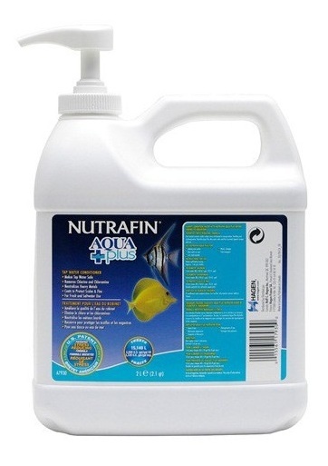 Nutrafin Aquaplus 2L - anti-cloro e condicionador de água