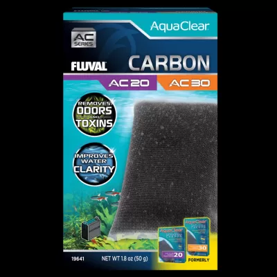 Carvão ativado para filtros Fluval Aquaclear AC