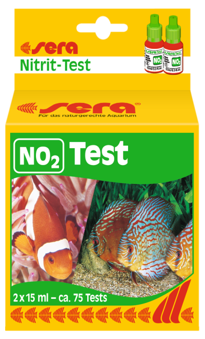Sera NO2 test - teste de NO2 (nitritos) para água doce e salgada