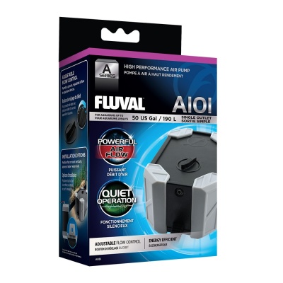 Fluval A101 - Bomba de ar ultra silenciosa para aquários até 190L