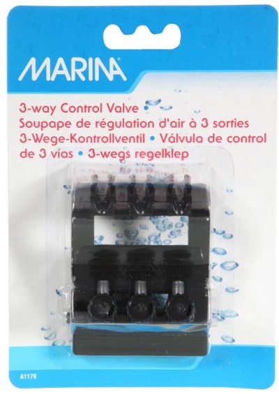 Marina Torneiras de controlo de ar com 3 saídas