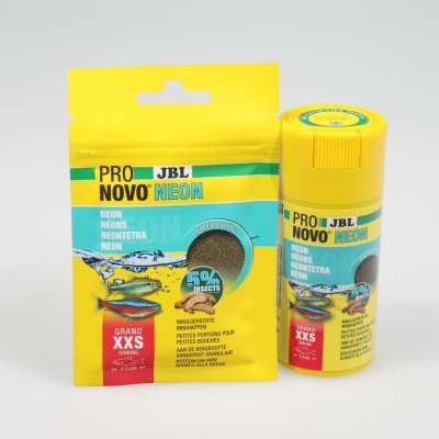 JBL PRONOVO NEON GRANO XXS - Alimento principal granulado para Néons e peixes pequenos