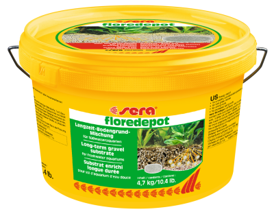 Sera floredepot - substrato nutritivo base para plantas aquáticas