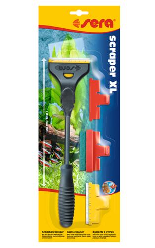 Sera scraper XL 30 cm - Limpa-vidros para aquário