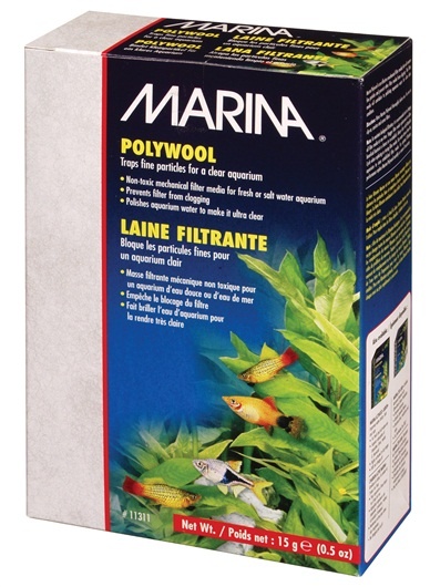 Marina Polywool - Lã filtrante para todos os tipos de filtros de aquário