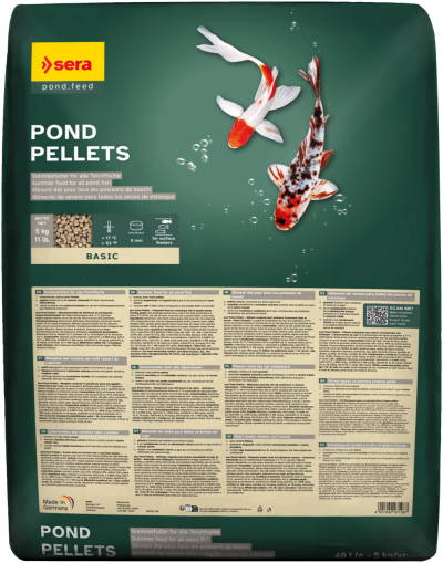 Sera Pond Pellets 40L (5 kg) - Alimento para peixes de lago
