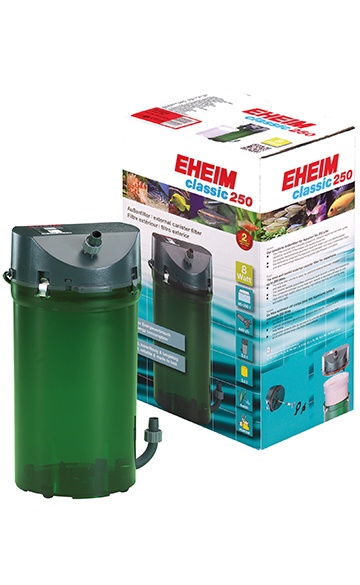 EHEIM classic 250 - Filtro externo (com material filtrante)