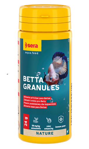 Sera Betta Granules - Alimento especial para Bettas