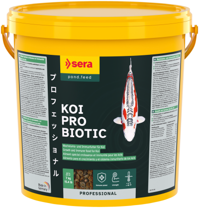 Sera Koi Professional Probiotic - Alimento de crescimento e sistema imunitário