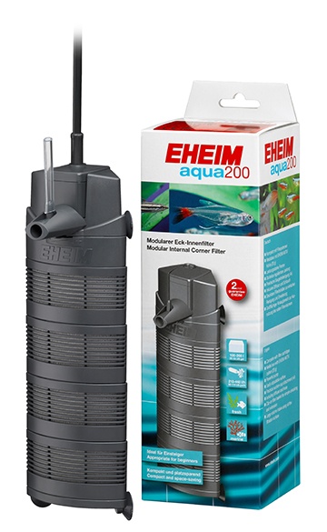 EHEIM aqua 200 - filtro interno de canto para aquários até 200L