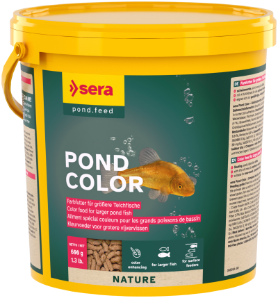Sera Pond Color - Alimento para peixes de lago potenciador da cor