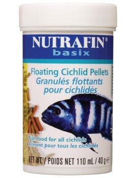 Nutrafin Basix Cichlid Pellets - Alimento granulado para ciclídeos
