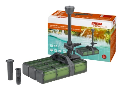 EHEIM Modul 4000 - Filtro submersível com bomba de água e repuxo para lago