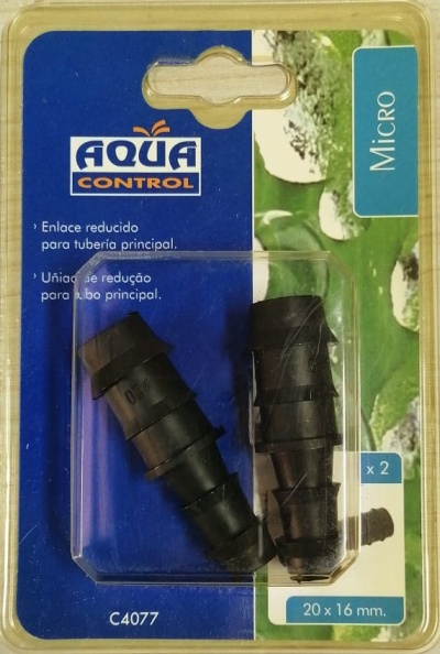 Aquacontrol - Adaptadores de redução 20mm para 16mm