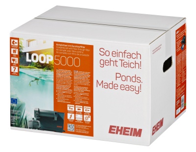 Eheim Loop 5000 - Kit filtro para lago com UV integrado e bomba de água