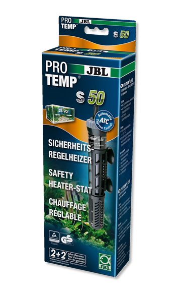 JBL PROTEMP S 50 - Aquecedor/ termóstato para aquários de 30 a 80L