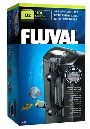 Fluval U2 - Filtro Interno para aquários até 110L