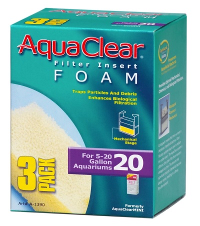 Material Filtrante para Aquaclear 20