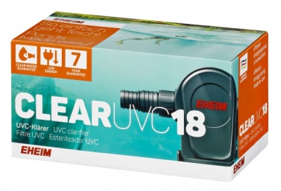 Eheim Clear UVC-18 -Esterilizador/ clareador UV para lagos