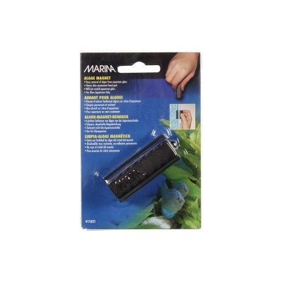 Marina Algae Magnet - Limpa-vidros magnético para aquário - tamanho S