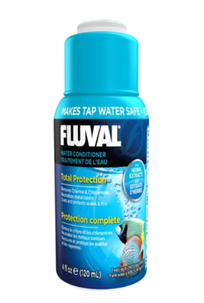 Fluval Aquaplus - Condicionador de água e anti-cloro para aquário