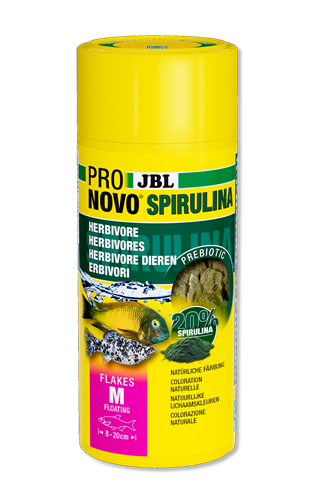 JBL PRONOVO SPIRULINA FLAKES M - Alimento em flocos à base de spirulina