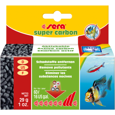 Sera Super Carbon - Carvão ativado especial