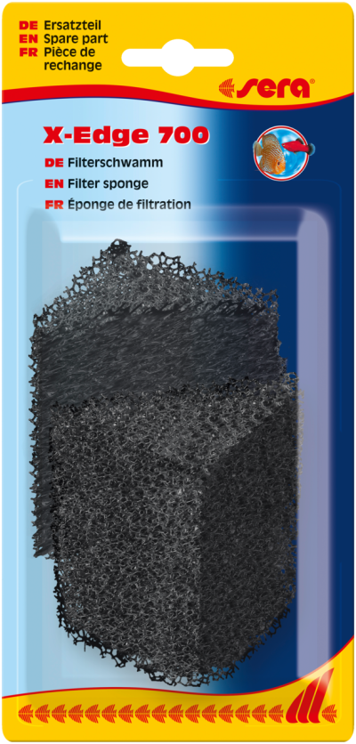 Esponjas Filtrantes pretas para filtros Sera X-Edge
