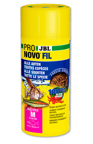 JBL PRONOVO FIL - Larvas de mosquito vermelhas para todos os peixes