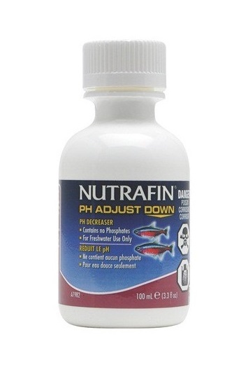 Nutrafin pH adjust down - redutor de pH para aquário