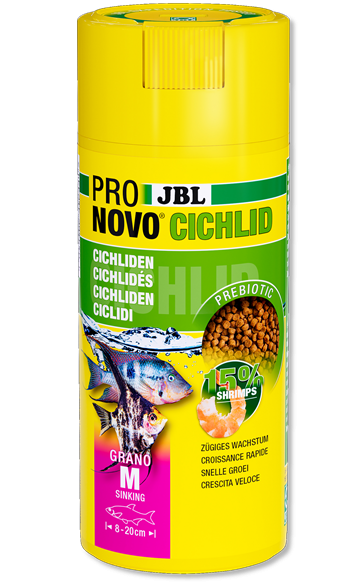 JBL PRONOVO CICHLID GRANO M - Alimento granulado para ciclídeos