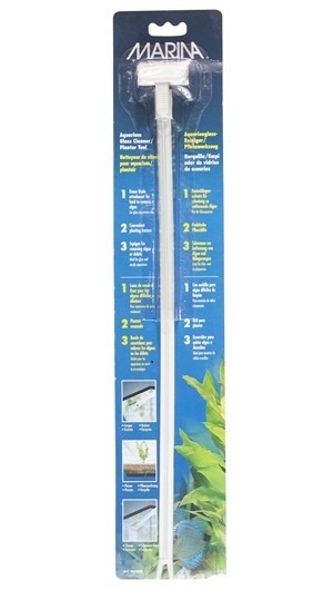 Marina Glass Cleaner. Raspador de vidros e garfo de plantação