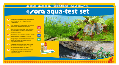 Sera aqua-test set - Kit de testes para aquários de água doce e salgada