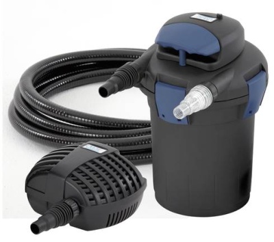 OASE BioPress Set 10000: Kit Filtro UV + Bomba de água para lagos