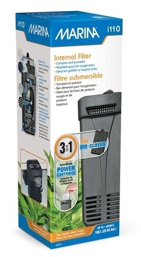 Marina i110 - Filtro interno compacto para aquários até 100L
